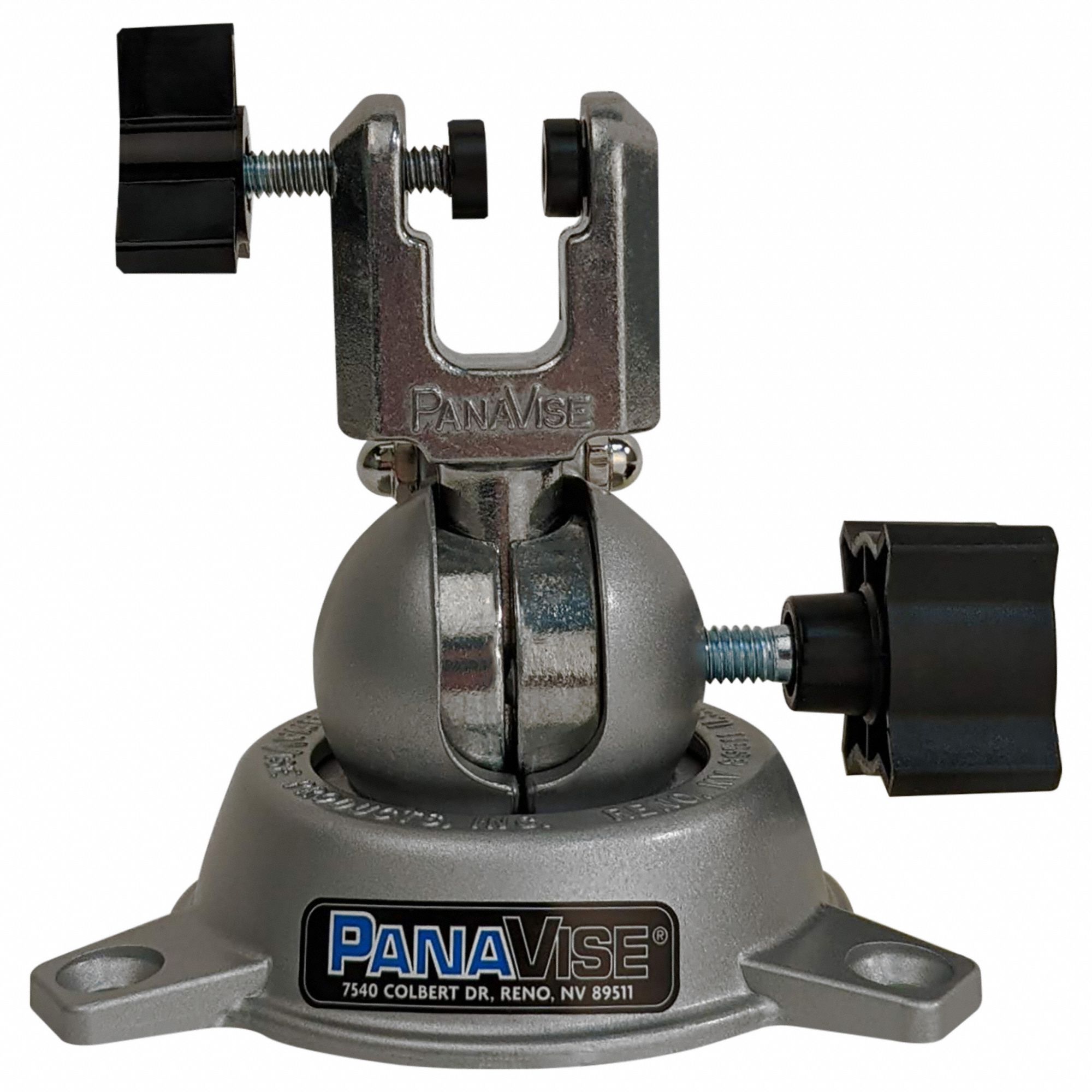 PANAVISE 391 MicromtrMultiAngleVise,Smth,Swivel,7/8"W 40N565