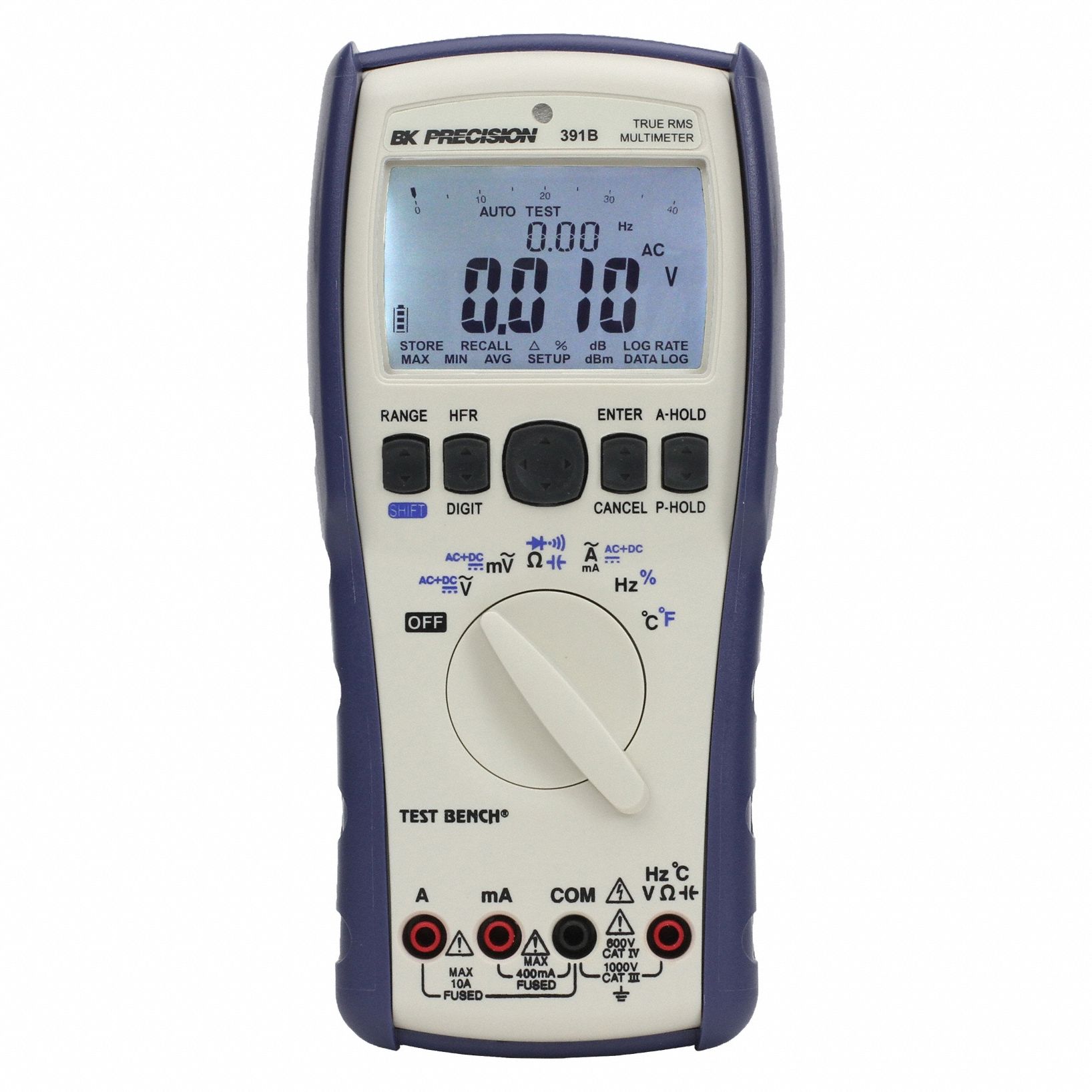 Digital Multimeter: CAT III 1000V/CAT IV 600V, TRMS, 1, 000 V Max AC Volt Measurement