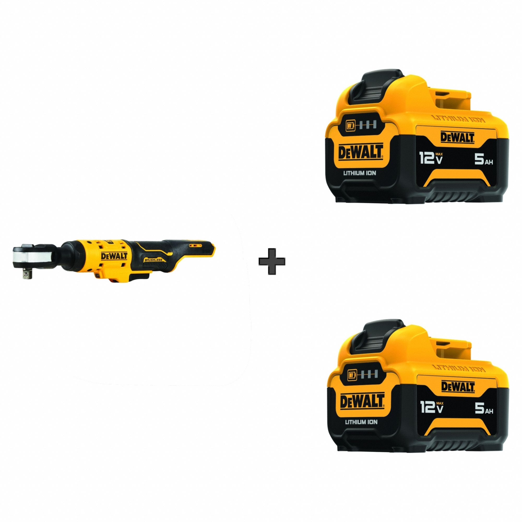 Ratchet 3/8", w/ 2 Bonus Batteries