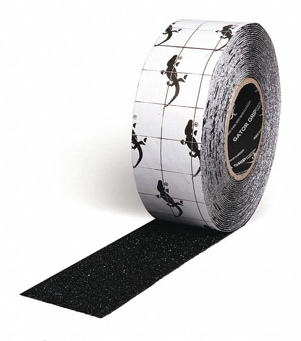 RUBAN ANTI-GRIPPANT,NR,50 PI L/2 PO L/3 PO DIAM.,40 MILS ÉPAIS,ACR/OXY AL