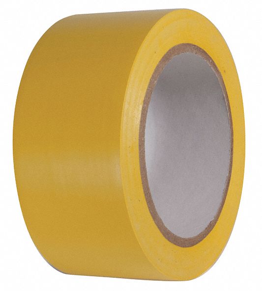 AISLE TAPE,YELLOW,108 FT. L X 2 IN. W
