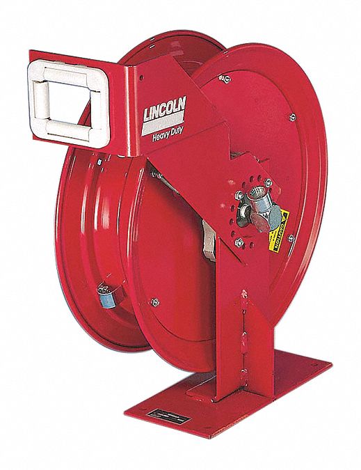 Grease Spring-Return Hose Reels