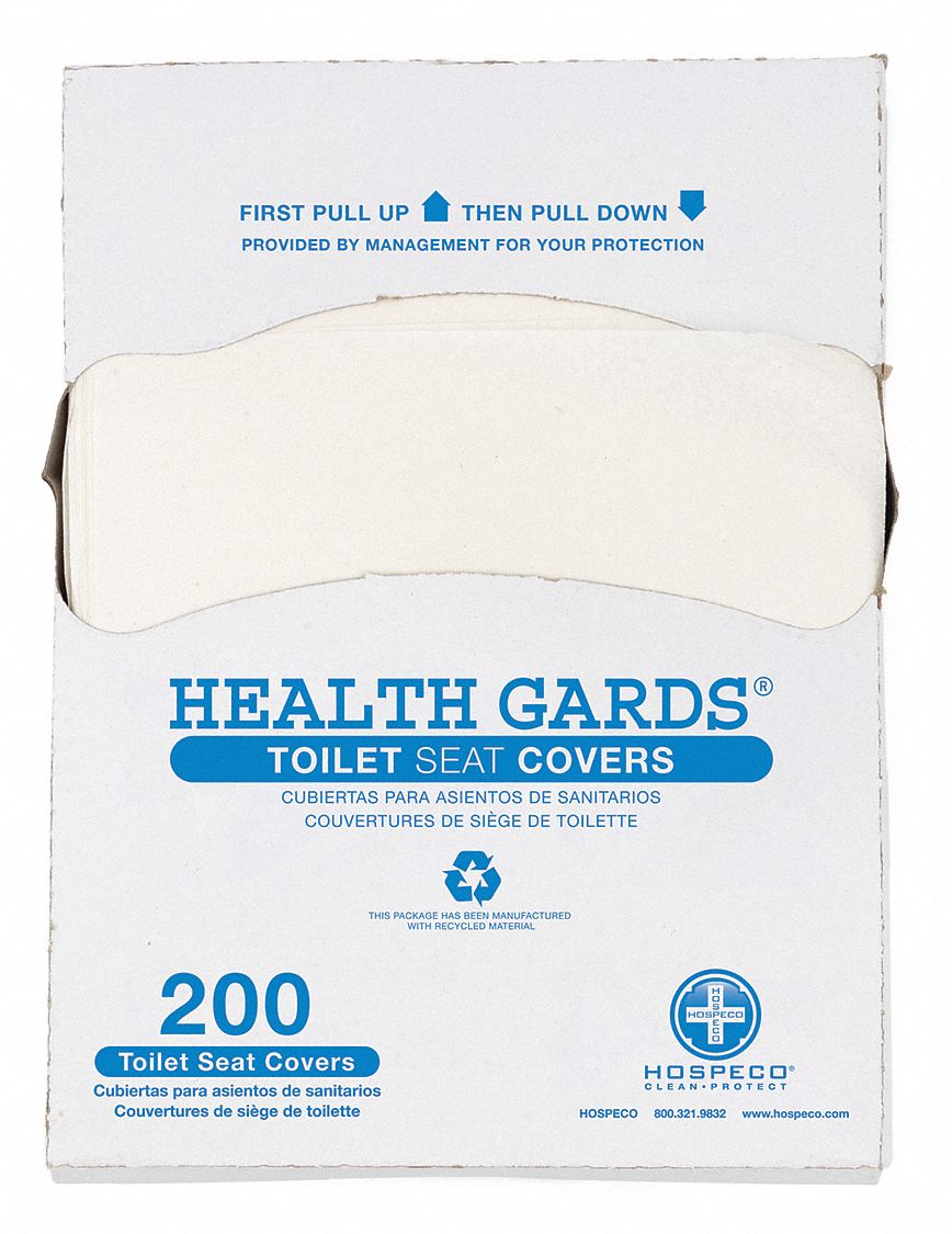Toilet Seat Cover, 200 Sheets, PK25