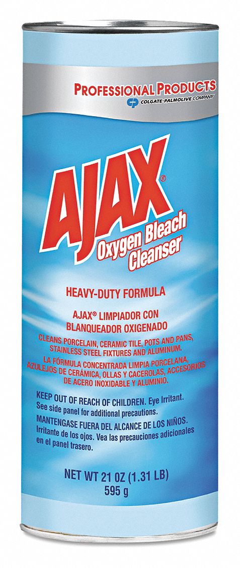 AJAX Bleach Powder Cleanser, 21 oz., PK24 - 392A45|14278 - Grainger