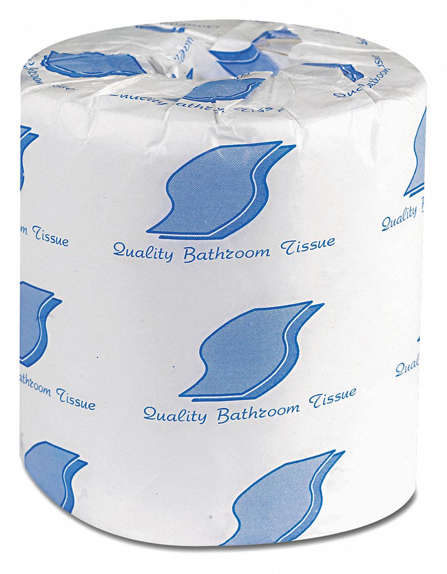 Bath Tissue 2-Ply White 500 Sheets PK96