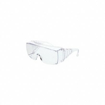 Safety Glasses, Clear Lens, Polycarbonate