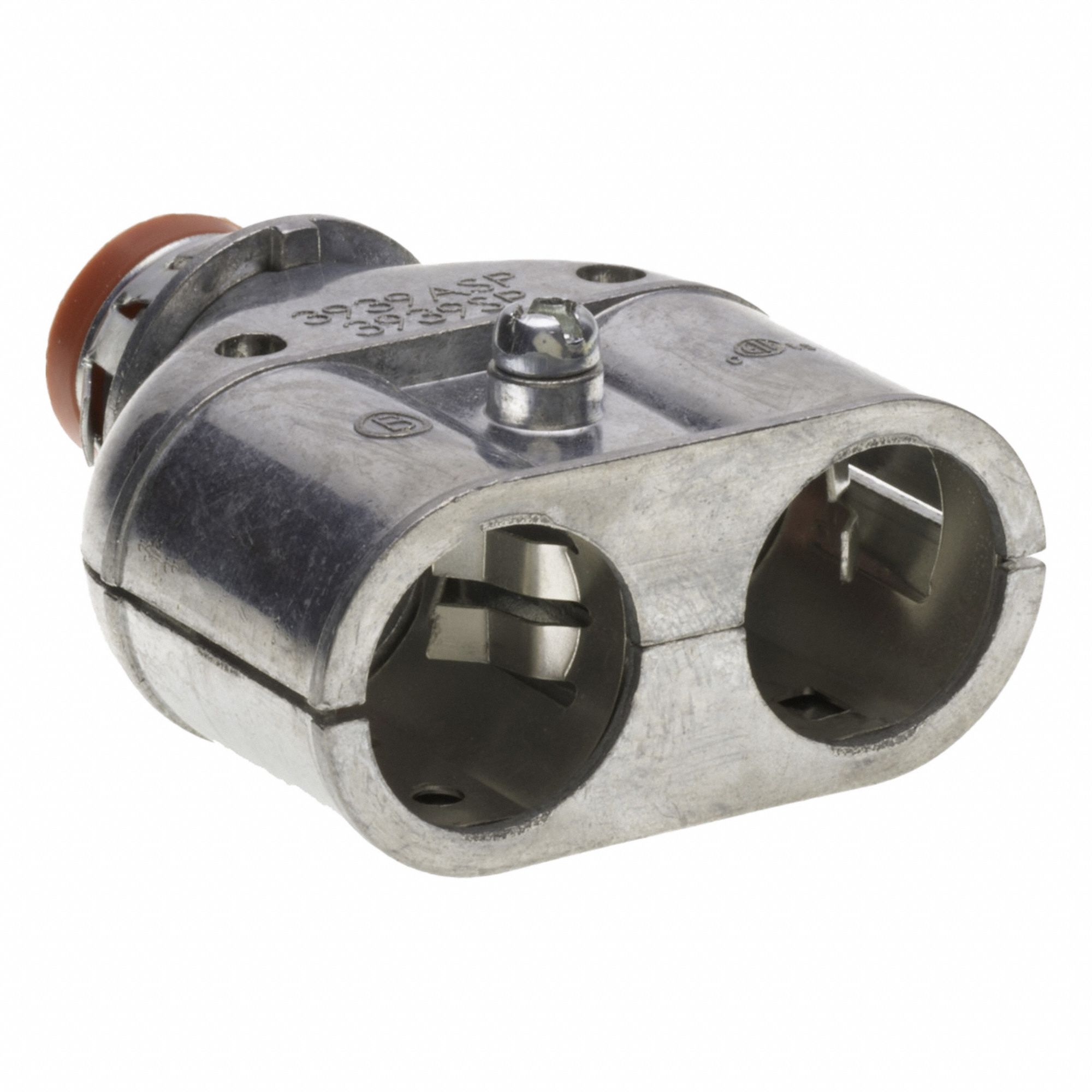 Duplex Connector, Silver, Duplex