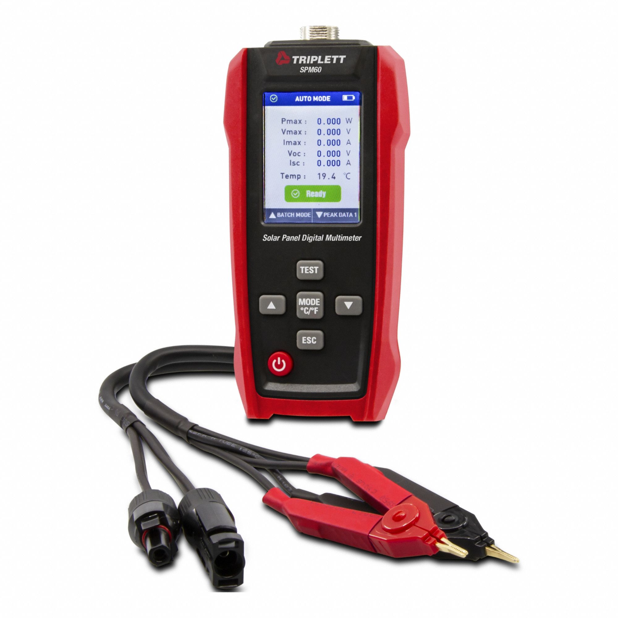 TRIPLETT, Dot Matrix, Solar Analyzers Only, Digital Multimeter - 393NY2 ...