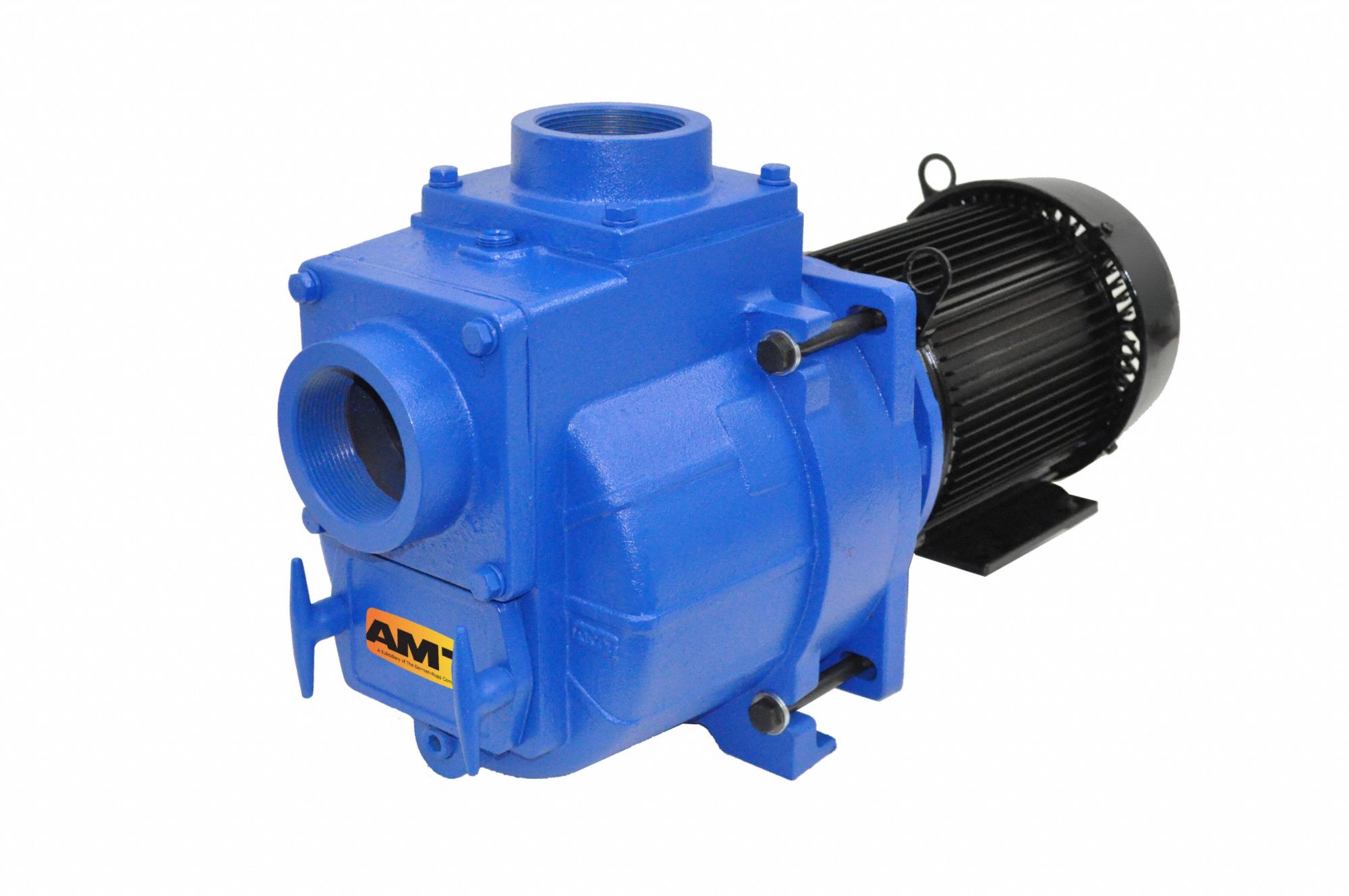 Self-Priming Centrifugal Pump: 3 hp HP, Three Phase, 230/460V AC, Cast Iron, 3 in FNPT