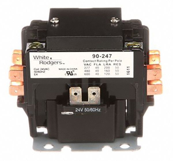 DefPurposeMagContactor, 24VAC, 2P, 40A