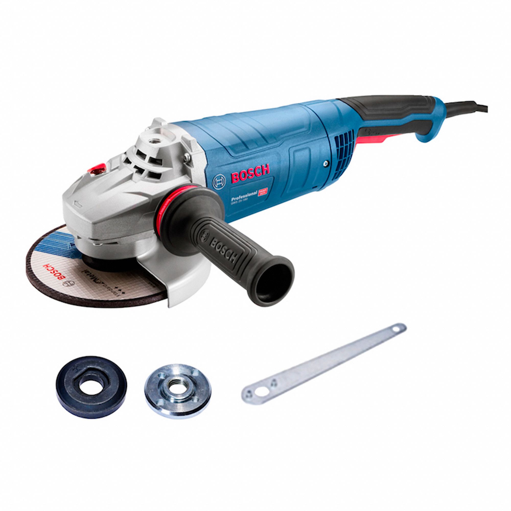 Esmeriladora Angular, 9-1/16", 6500 rpm, Gatillo, 21-5/8", Sólo Herramienta