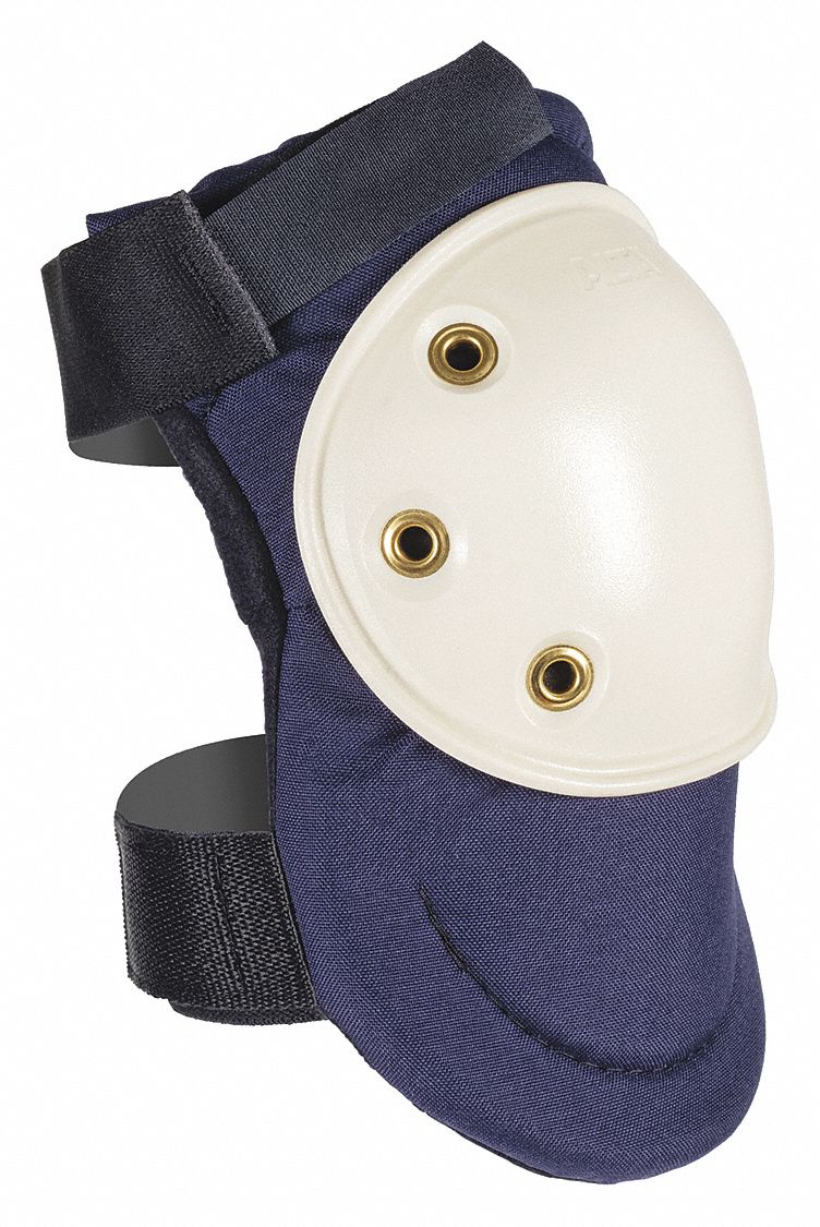 Knee Pads,Hard Cap,Navy,PR Grainger