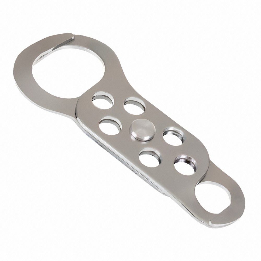 ZING, Dual-End Hasp, 1.5 in/1 in Opening Size, Lockout Hasp - 397RY0 ...