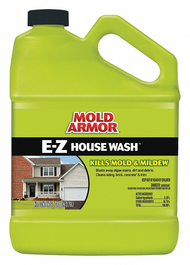 MOLD ARMOR House Wash, 128 oz. 397Y86FG503 Grainger