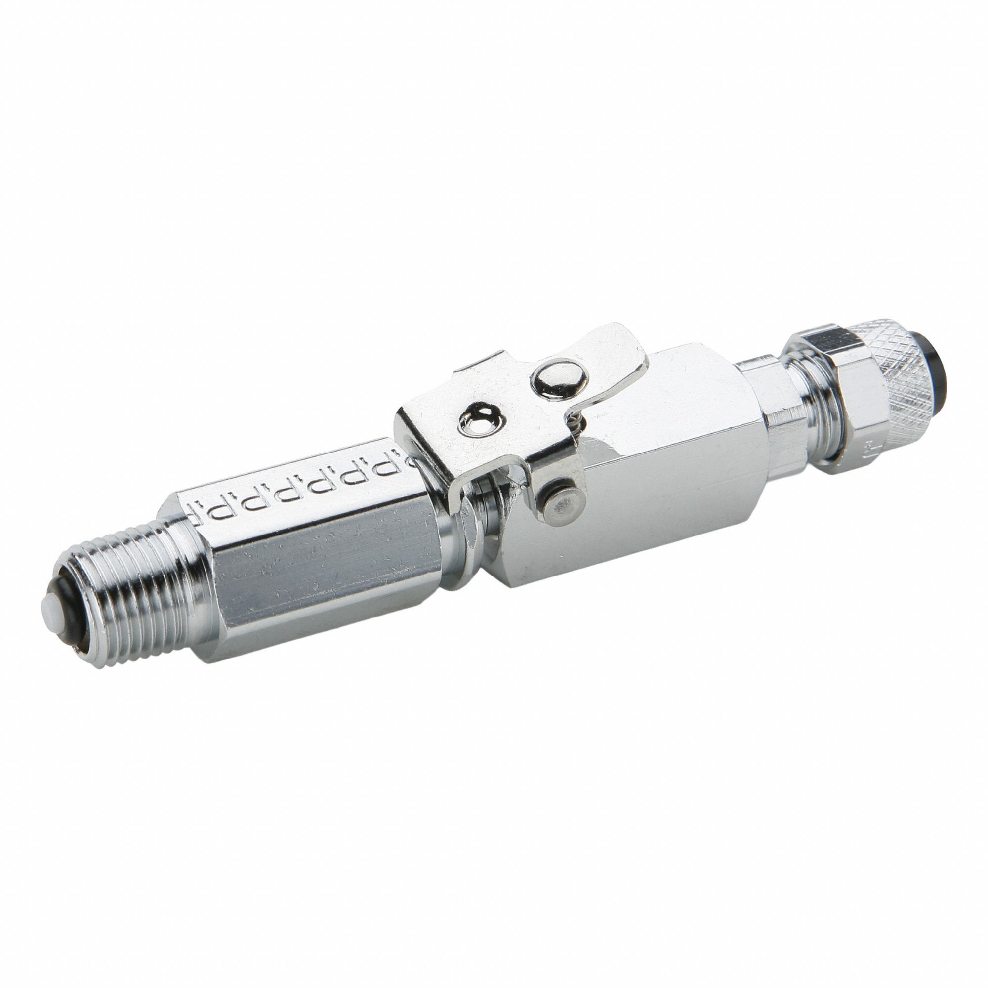 Compression Fitting Adapter: 1/4 in OD x 1/8 in Pipe Fitting Size, Compression x FTG, Brass