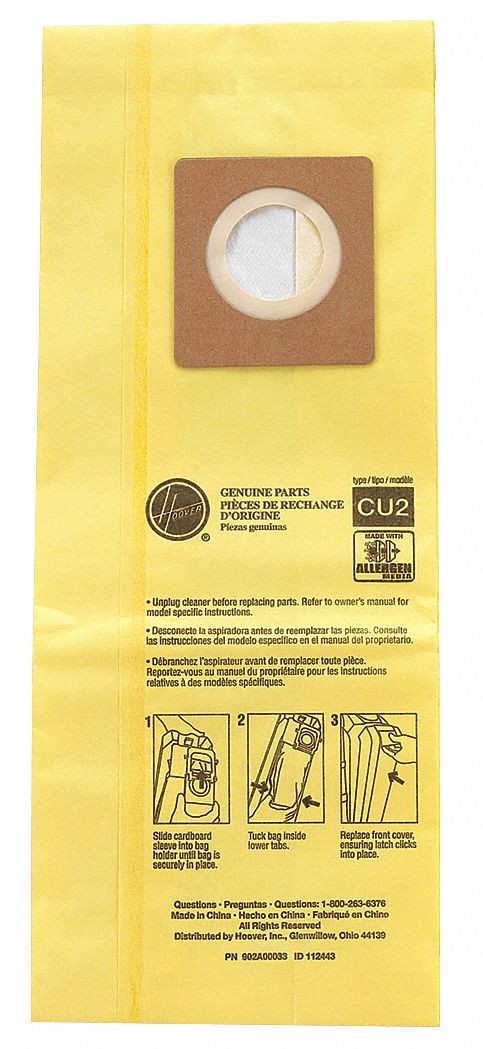 ALLERGEN VACUUM BAG CU2