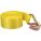 WINCH STRAP, WIRE-HOOK, GEN PURPOSE WEBBING, 3 IN OVERALL W, 5,000 LB WORKING LOAD LIMIT, YELLOW