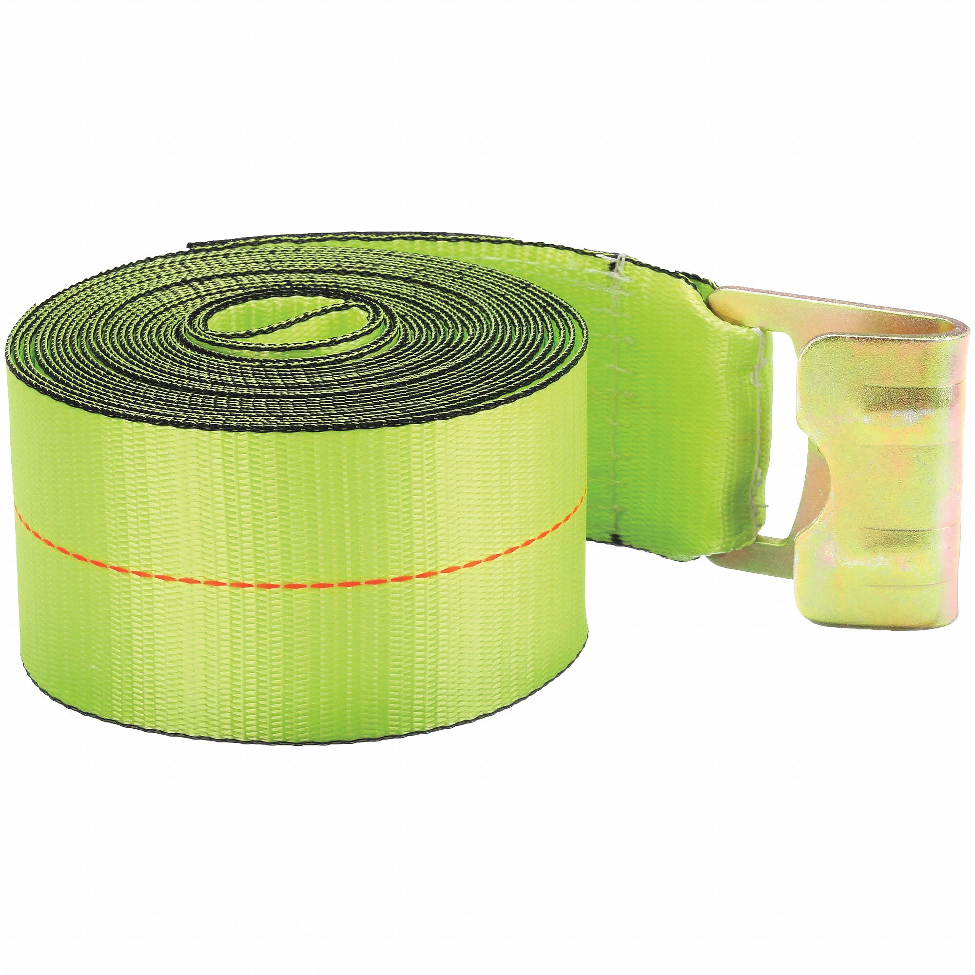 30 ft Cargo Tie Down Lg, 4 in Cargo Tie Down Wd, Winch Strap 39A007