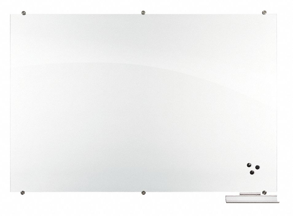 Wall Mounted, 48 in Dry Erase Ht, Dry Erase Board 39A07083845 Grainger