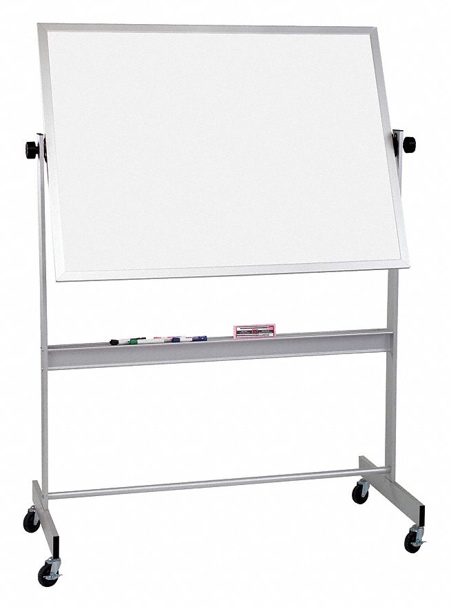 Mobile/Casters, 48 in Dry Erase Ht, Dry Erase Board - 39A099|668AF-DD ...