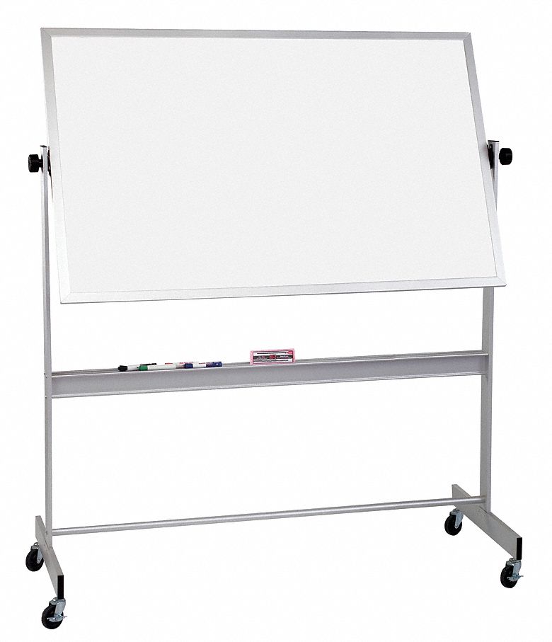 Mobile/Casters, 48 in Dry Erase Ht, Dry Erase Board - 39A103|668AG-DD ...