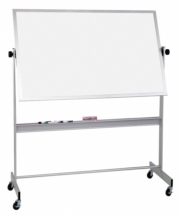 Mobile/Casters, 48 in Dry Erase Ht, Dry Erase Board 39A105668AGHH