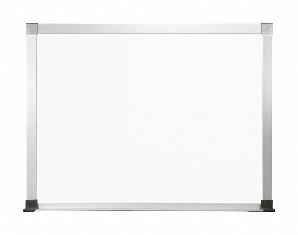 BESTRITE GlossFinish Melamine Dry Erase Board, Wall Mounted, 18 inH x