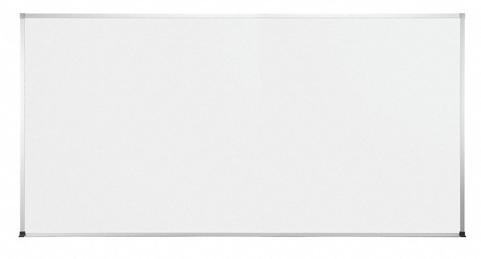 BESTRITE GlossFinish Melamine Dry Erase Board, Wall Mounted, 48 inH x