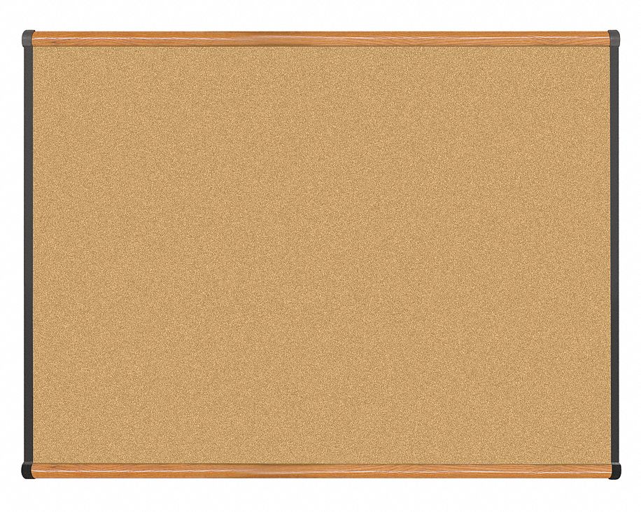BESTRITE, 36 in Ht, 48 in Wd, Bulletin Board 39A172303OC02 Grainger