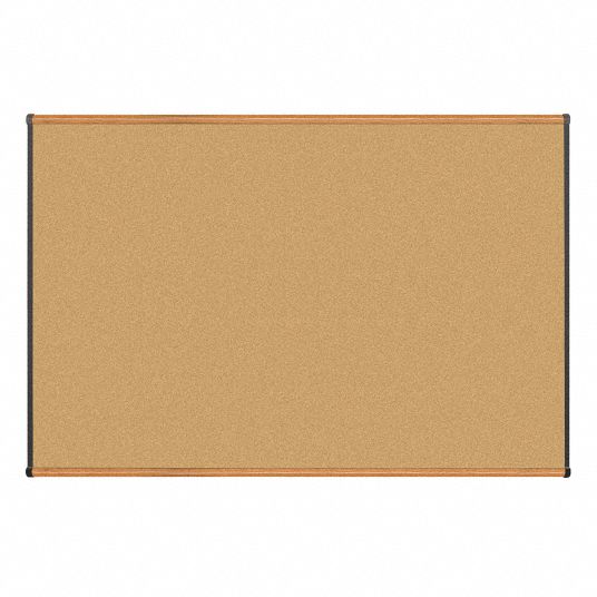BESTRITE, 48 in Ht, 72 in Wd, Bulletin Board 39A174303OG02 Grainger