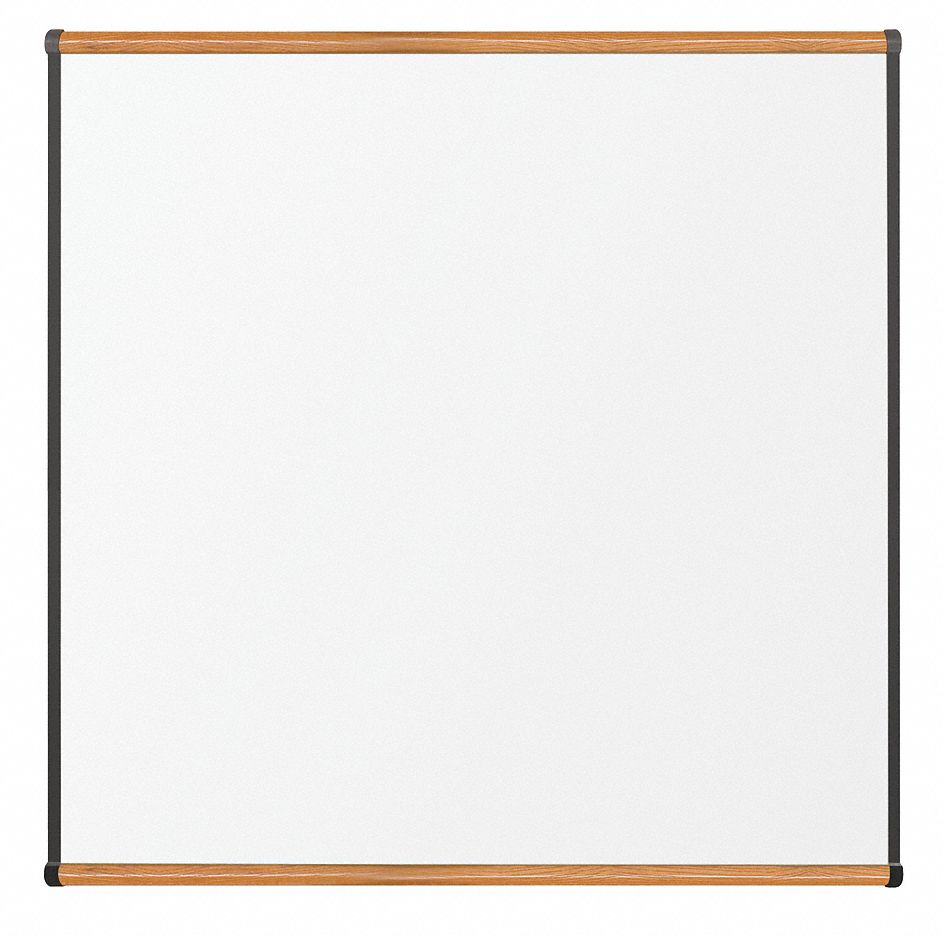 Wall Mounted, 48 in Dry Erase Ht, Dry Erase Board 39A188202OD02