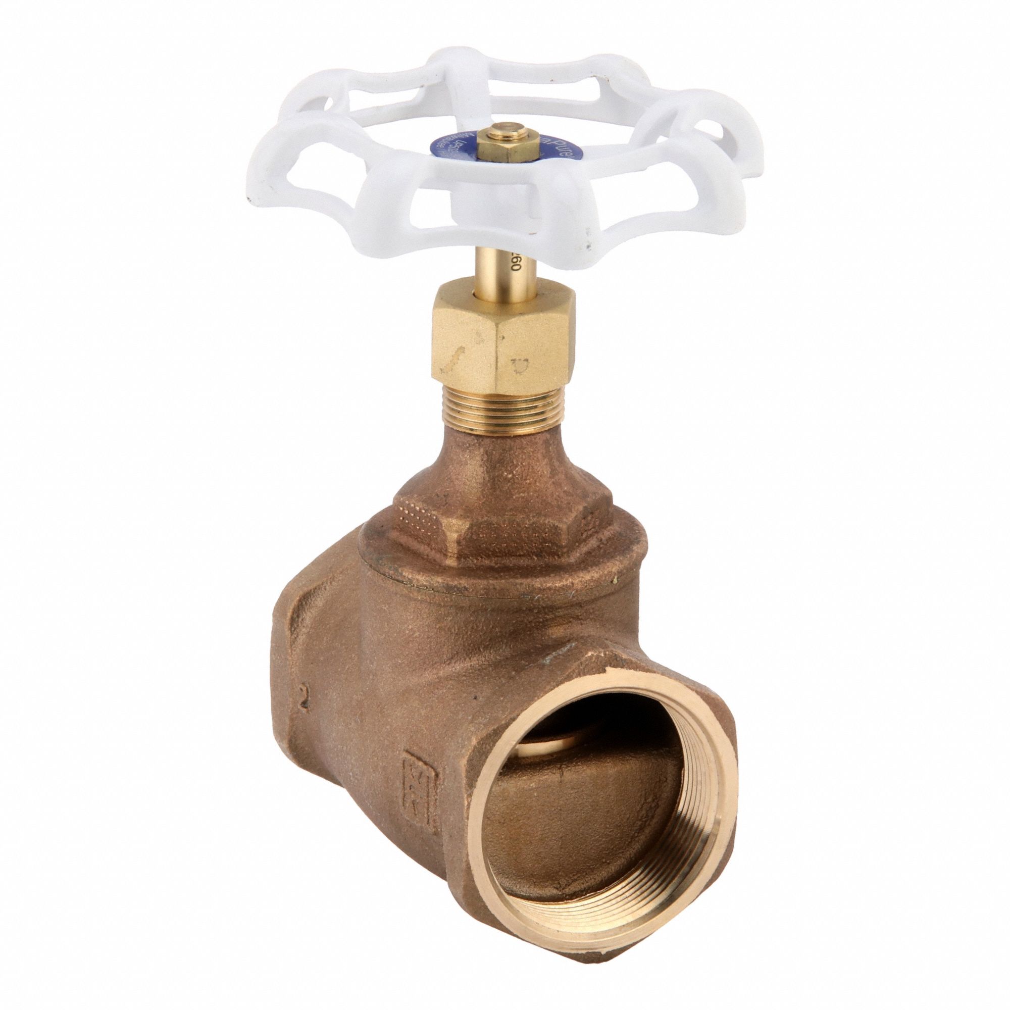 Globe Valve: For Gas/Oil/Water Media, Bronze, Z-Body, 2 in Pipe Size, FNPT x FNPT