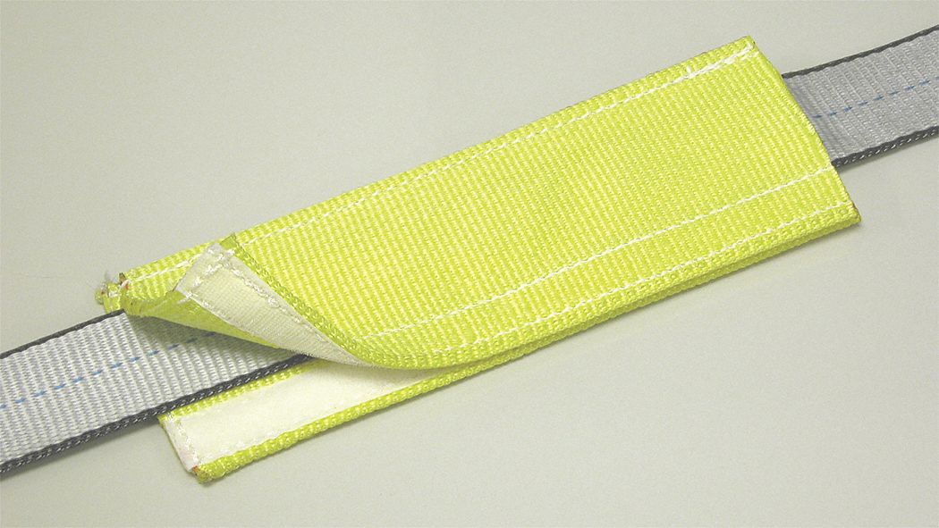 WEAR PAD, ROUND SLINGS/WEB SLINGS, 1 IN COMPATIBLE SLING W, NYLON, ⅜ IN THICK