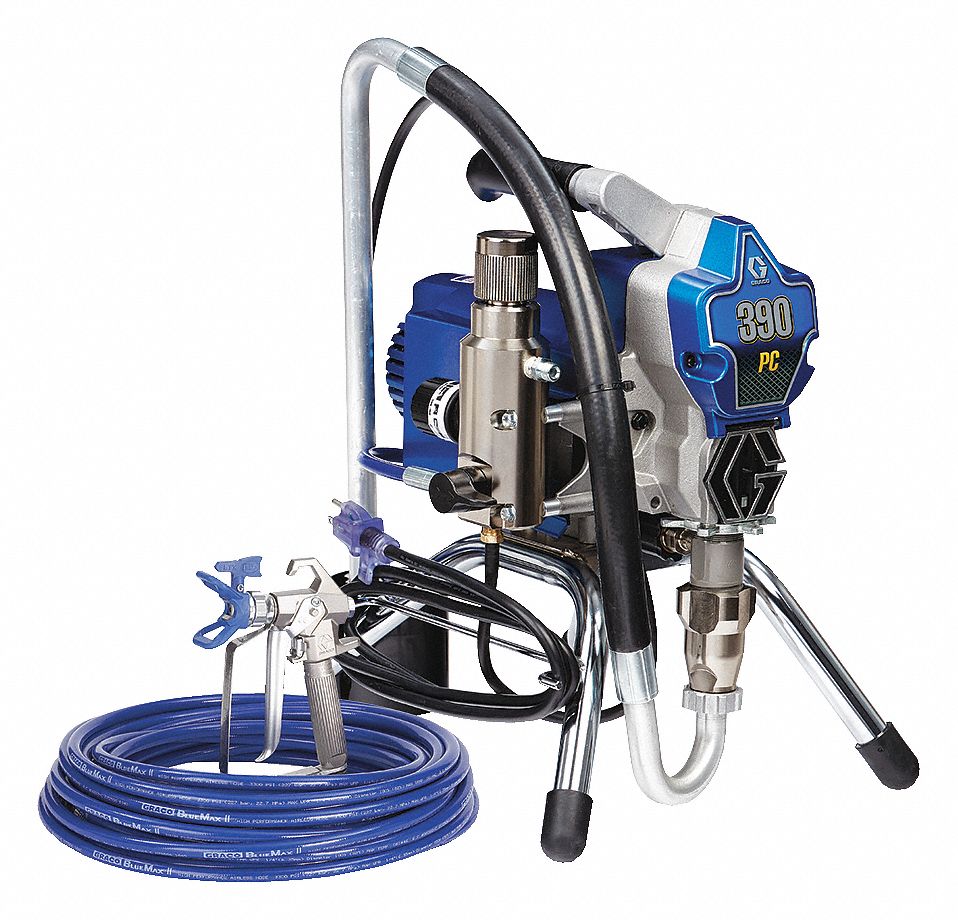 GRACO, 7/8 hp HP, 0.43 gpm Flow Rate, Airless Paint Sprayer - 39AM07