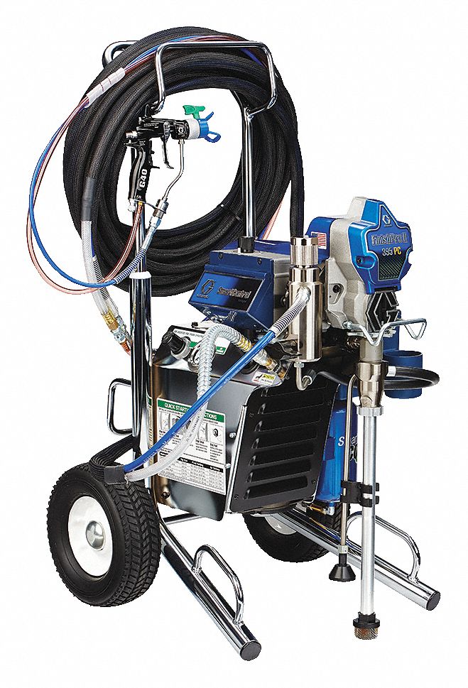 915830-1 Graco Airless Paint Sprayer, 1/2 HP, 0.27 gpm Flow Rate