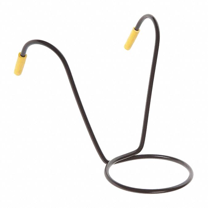 BAYCO REPLACEMENT HOOK, BLACK/YELLOW, 3.5 IN L, FOR FLUORESCENT LAMPS
