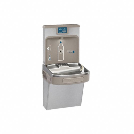 ELKAY, OnWall, Refrigerated, Drinking Fountain with Bottle Filler