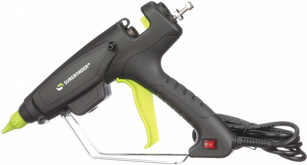 SUREBONDER Glue Gun, Hot Melt, 0.43 in, 0.45 in, 1/2 in, 7/16 in Glue