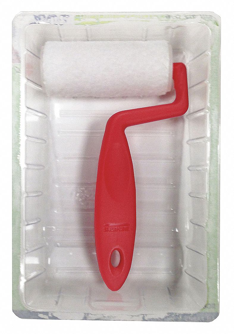 Trim and Touch Up Roller, 3 in Roller Length Grainger