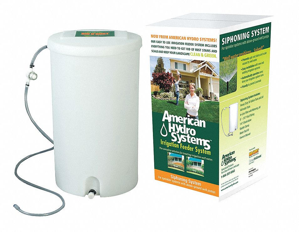 Irrigation Feeder 30 gal Blue Tank