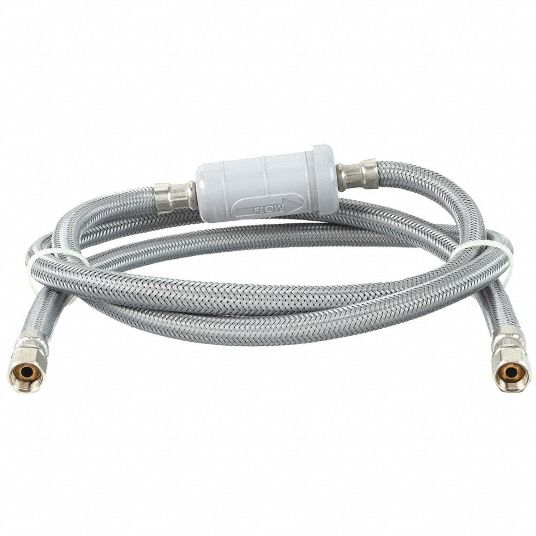 3/8 in Hose Inside Dia., 5 ft Hose Lg, HammerSTOP Technology Dishwasher