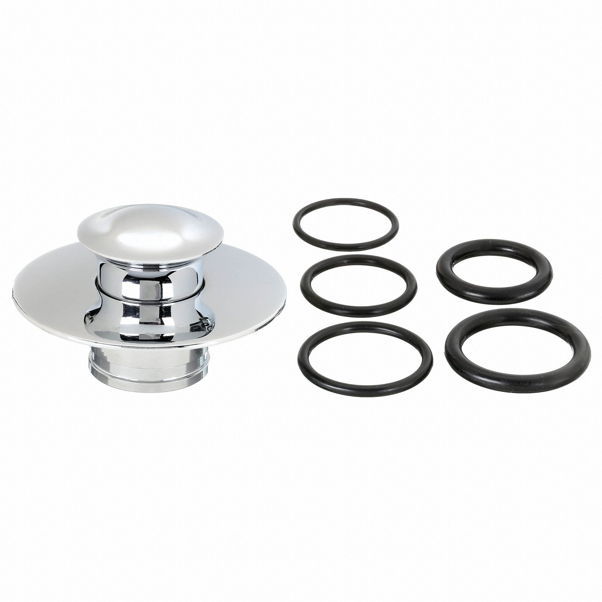 DANCO EZ Drain Cover in Chrome, For Use With Tubs 39AP699D00010528 Grainger