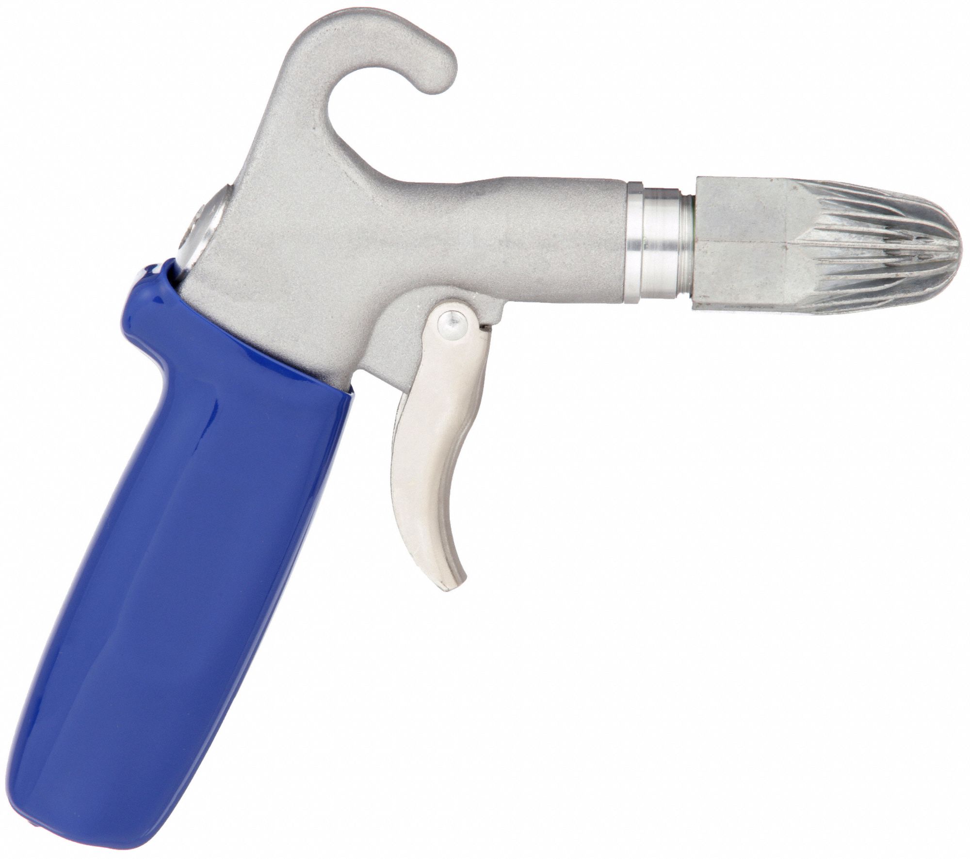 AIR GUN, PISTOL-GRIP, ALUMINUM, 1/4 IN NPT FEMALE, 1 NOZZLE, QUIET FORCE, ALUMINUM, 6-5/8 IN L