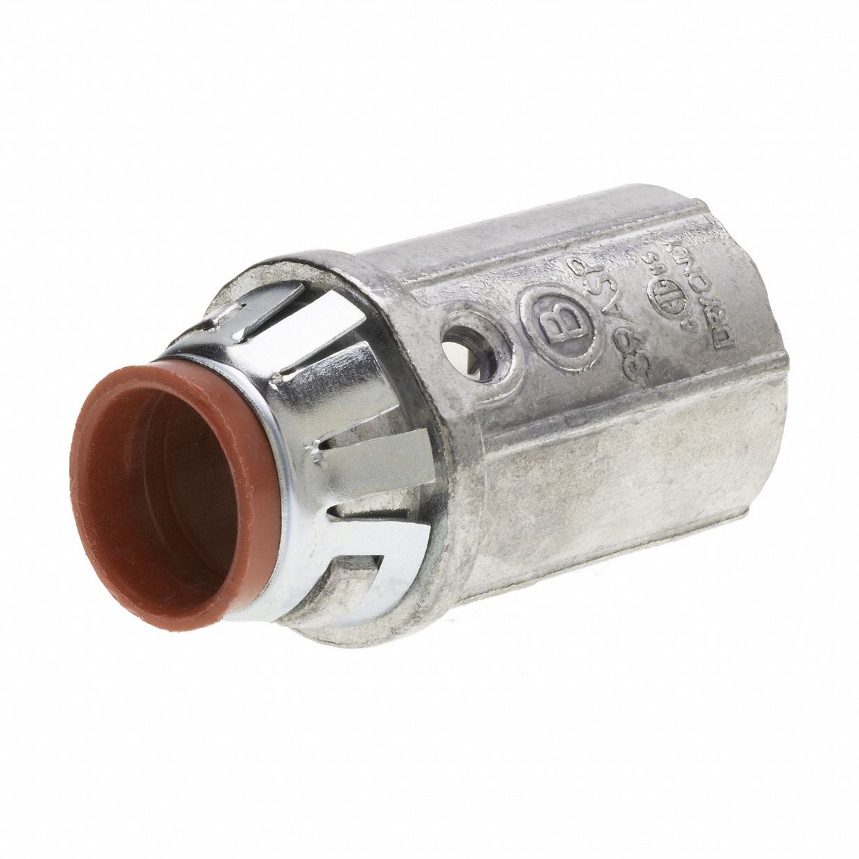 Metal Clad Cable and Flex Cond: Die Cast Zinc, 1/2 in Trade Size, Snap-In, Insulated