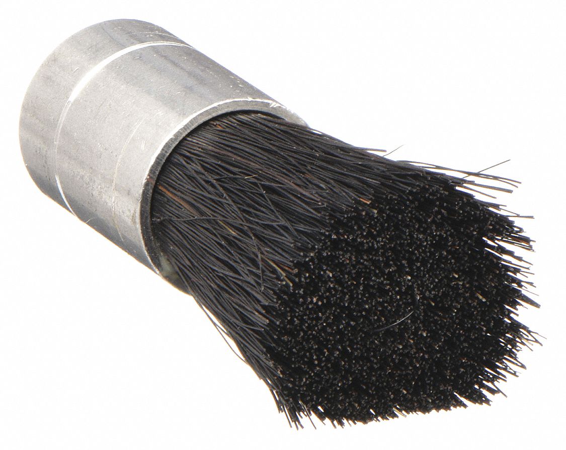 FLOW THROUGH BRUSH, FLOW-THROUGH BRUSH, 1 IN BRISTLE L, 3/4 IN BRUSH HEAD W, SOFT