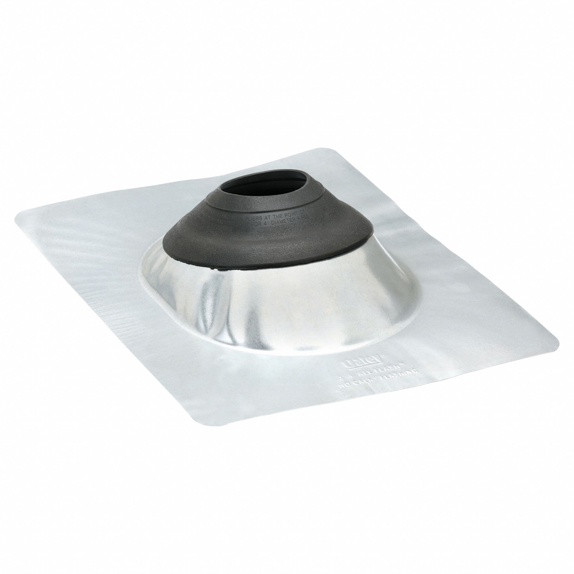 For Pitched Roof, Rectangular Base, Roof Vent Pipe Flashing 39AT38