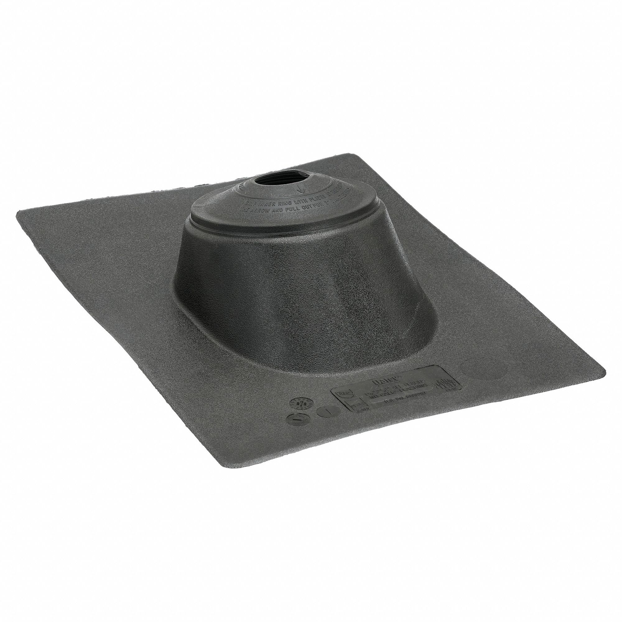 For Pitched Roof, Rectangular Base, Roof Vent Pipe Flashing 39AT40
