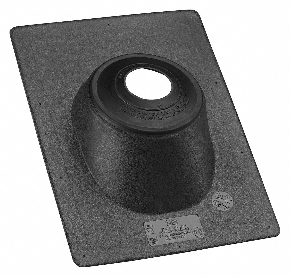 OATEY Roof Vent Flashing 39AT4011920 Grainger