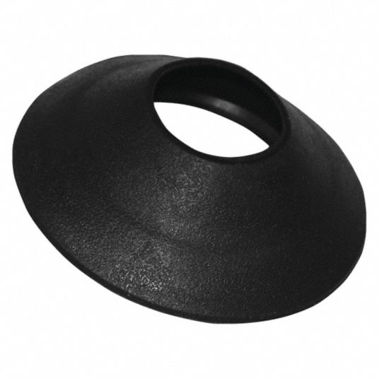 OATEY Roof Flashing Vent Collar, Rubber Collar Type, Number of Pipes 1