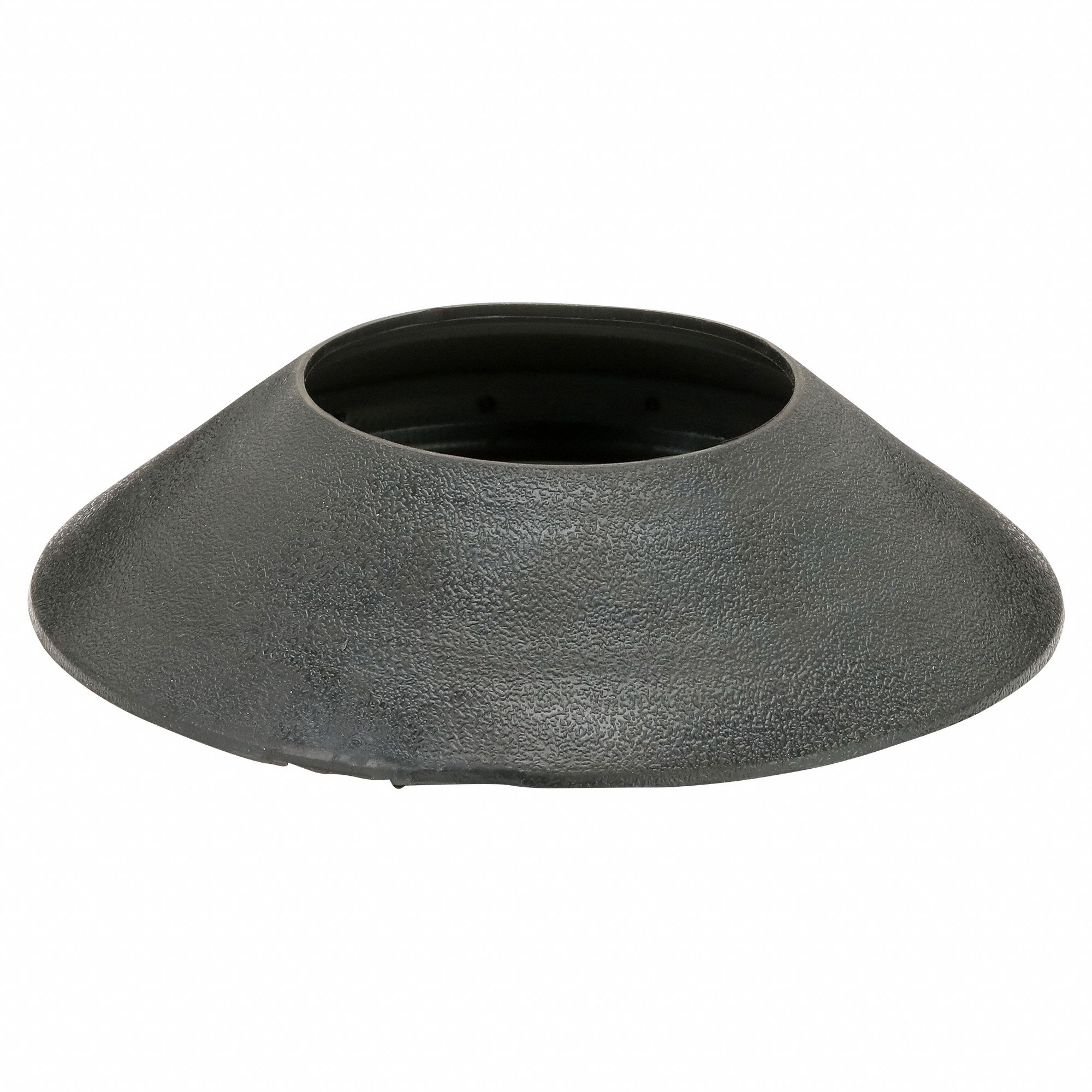 3"dia Plastic Roof Vent Pipe Flashing: For Pitched Roof, Round Base, For 1 Pipes, 3 in Max Pipe